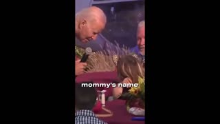 Biden Loves 6 Year Old Girl's Ears, Thinks She is 17