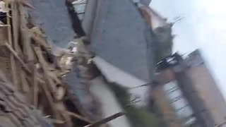 Video of damaged houses from the Earthquake in Japan