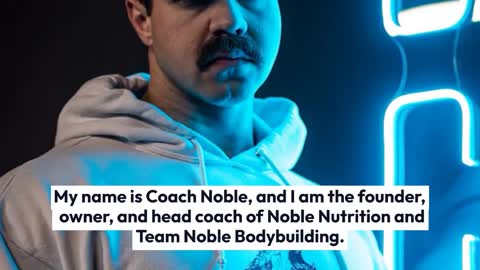 Bodybuilding Coach near Me | Noble Nutrition