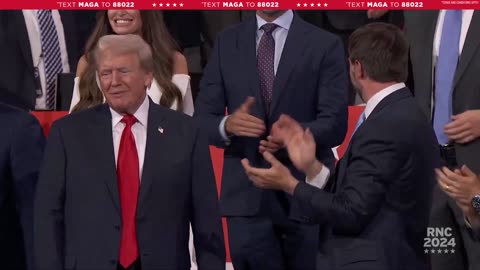 President Donald J. Trump Arrives at the Republican National Convention