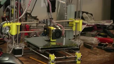 #392 - 20150306 - RepRap 3D printer mechanical assembly Prusa i3 A600
