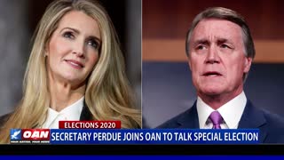 Secy. Perdue Joins OAN to Talk Special Election