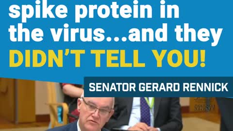 GERARD RENNICK: Spike Proteins in the Shot NOT the Same as in the "Virus" & They Didn't Tell You!