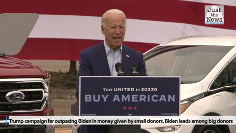 Trump campaign far outpacing Biden in money given by small donors, Biden leads among big donors