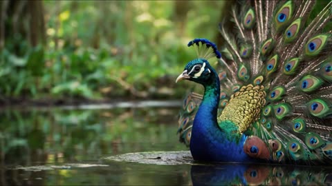 Funny Peacock