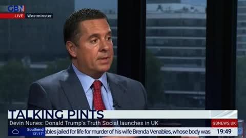 Devin Nunes joins Nigel Farage in London for Truth Social’s UK debut