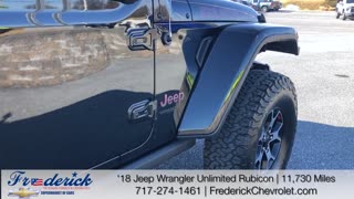 2018 Jeep Wrangler Unlimited Rubicon 4WD - 12K Miles ONLY