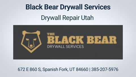 Black Bear Drywall Repair Service in Utah