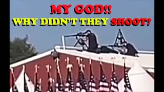SNIPERS DID NOTHING TO STOP GUNMAN FROM SHOOTING TRUMP!!!