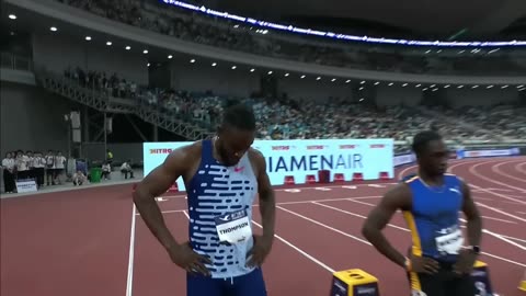 The 100 Meter Dash JUST GOT EVEN CRAZIER __ Kishane Thompson VS. Noah Lyles - 2024 Paris Olympics