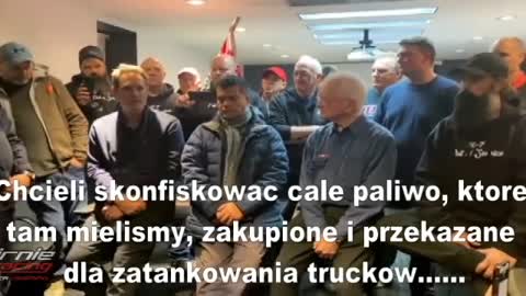 Przekaz od organizatorów - Konwój Wolności 2022