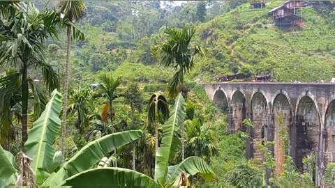 Nine arch bridge