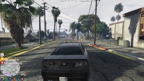 Mr K Casually Getting Chased by LSPD w/ Ramee & Randy