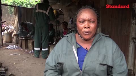 Meet 38-year-old woman who manufactures spare parts in Nigeria