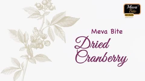 MevaBite Dried Cranberry