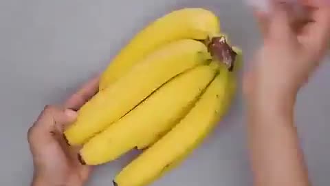 Excellent HACK~DO THIS To Prevent Bananas From Rotting!
