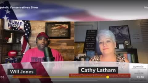 Clip of Ep.251 W/Cathy Latham “The President is just a shell of what we had”