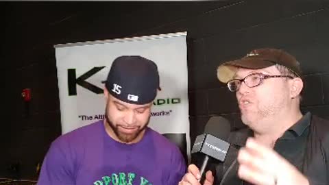 Felix Igartua with Jiggy Jaguar EFC 15 Post Fight Interview