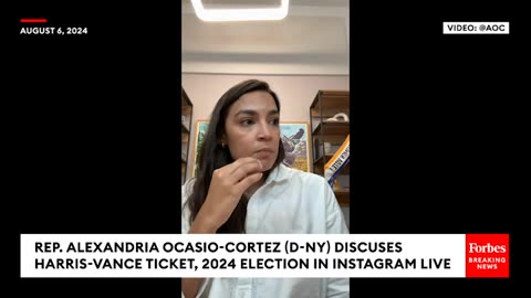 AOC Targets Voters Who Want Gaza Ceasefire To Support Cori Bush In Today's Missouri Dem Primary