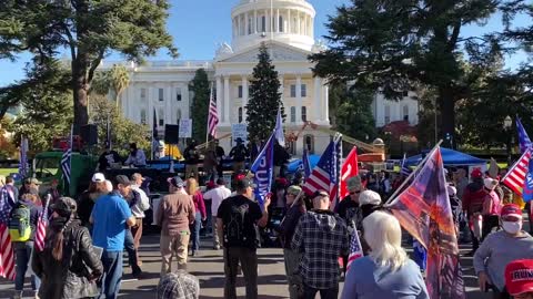 StopTheSteal _ California State Capitol Protest Sacramento, CA Week 4 November 28, 2020 IMG 2797