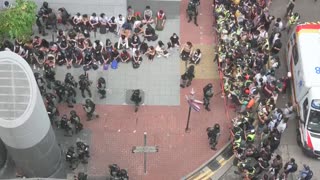 Las protestas volvieron hoy a las calles de Hong Kong