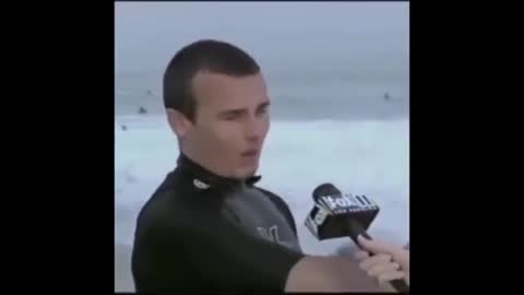 Surfer Explaining Waves... HILARIOUS!