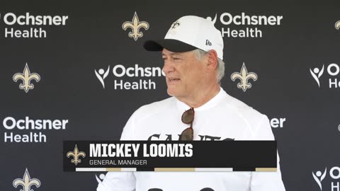 Mickey Loomis Pre-Camp Press Conference | Saints Training Camp 2024