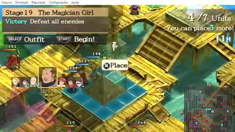 Jeanne D'arc PSP longplay #Parte19 - The Magician Girl