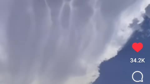 Strange Cloud Over Israel