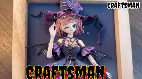Magician girl craft ideas satisfying MUST WATCH crafting tutorial
