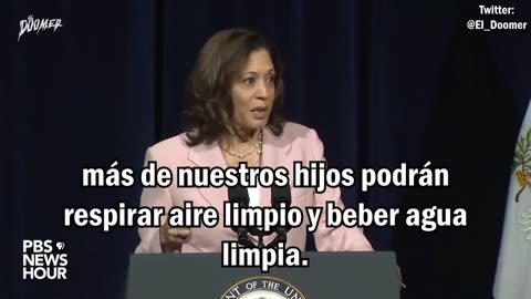 Kamala Harris: "Cuando REDUCIMOS la POBLACIÓN"