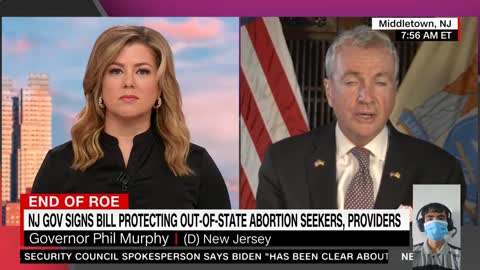 Gov. Murphy tells CNN that women are less safe now because of Supreme Court's 'war'
