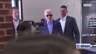 Based woman says “Thanks for nothing. Fuck you” to Joe Biden