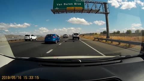 Fighter Jet Pilot Ejects Beside Highway