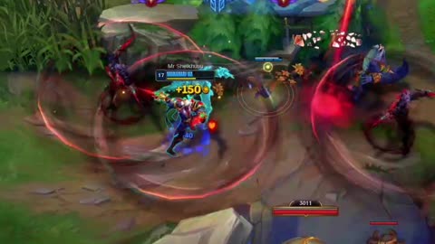 Zed VS 3 | Buy League Smurf Account/Skin link in the description | #leagueoflegends #shorts