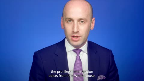 Stephen Miller Video - Help Stop Illegal Immigration