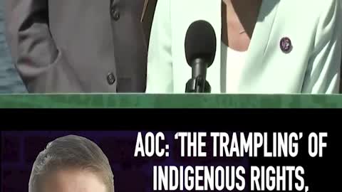 AOC: ‘THE TRAMPLING’ OF INDIGENOUS RIGHTS, RACIAL JUSTICE ‘IS A CAUSE OF CLIMATE CHANGE’