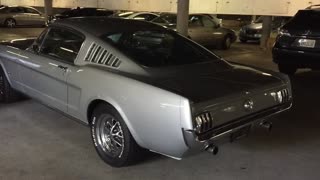 Classic Mustang Fastback dual exhaust