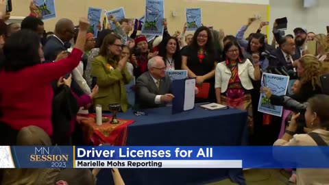 FLASHBACK: Tim Walz signs law that gives driver licenses to illegal immigrants
