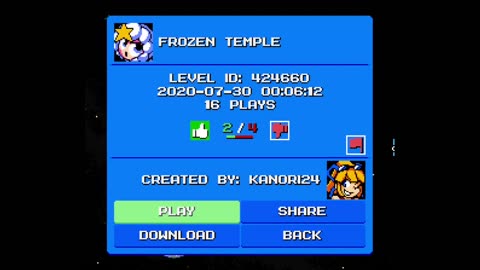 Mega Man Maker Level Highlight: "Frozen Temple" by Kanori24