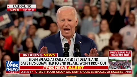 Biden says there’s time for that but accuses Trump of wanting retribution?