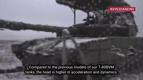 T-80BVM tank crews from Primorye destroyed a Ukrainian stronghold with saboteurs