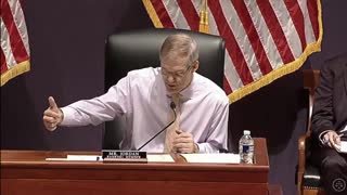 Jim Jordan Rails Against Supposed Inconsistencies in Biden DOJ