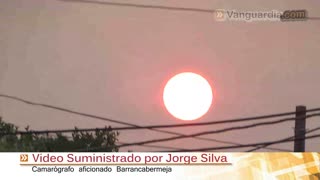 Registran tormenta solar en Barrancabermeja