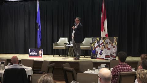 [NHL Star Theo Fleury] Speaks at the Canadians For Truth Event in Calgary