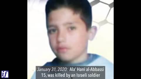 Palestinian children killed by Israel: The human dimension