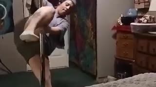 Pole Dancing Fail