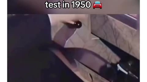 How to take driving test in 1950
