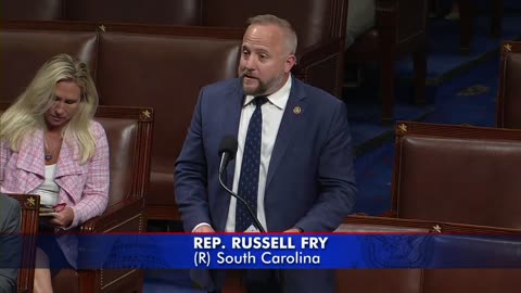 Rep Russell Fry supports Rep Luna's inherent contempt resolution for Merrick Garland