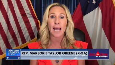 "He's disrespectful to women. He's just disrespectful to Christians" says Rep. Marjorie Taylor Greene (R-GA)